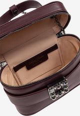 Roger Vivier Micro Très Vivier Vanity Bag Burgundy RBWANMH0003YDR 0-R802
