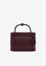 Roger Vivier Micro Très Vivier Vanity Bag Burgundy RBWANMH0003YDR 0-R802