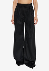 Max Mara Ori Wide-Leg Wool Pants Black ORI 2521136082-006