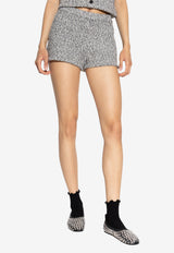 Tory Burch Tweed Mini Shorts Gray 170828 0-002
