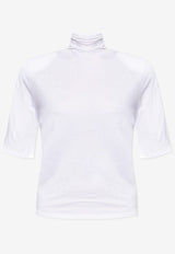 Jacquemus Spallina High-Neck Top White TSW00530 AJ00234-100