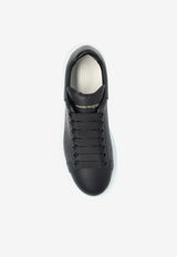 McQueen Oversize Low-Top Sneakers Black 553770 WIAIG-1002