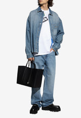 Jacquemus De-Nimes Straight Jeans Blue PAM00028 AD00038-33C