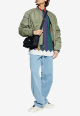 Moschino Zip-Up Bomber Jacket Green 252ZZ A0609 5217-0430