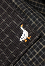 Moschino Utility Checked Jacket Black 252ZZ A0513 5248-3513