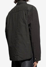 Moschino Utility Checked Jacket Black 252ZZ A0513 5248-3513
