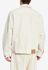Moschino Classic Trucker Jacket Cream 252ZZ A0617 5220-0005