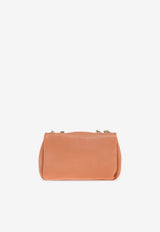 Chloé Small Heritage Leather Shoulder Bag Pink CH25AS585 P75-847