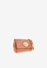 Chloé Small Heritage Leather Shoulder Bag Pink CH25AS585 P75-847
