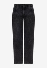 Dolce & Gabbana Classic Faded Jeans Black GP02XD G8ND8-S9001
