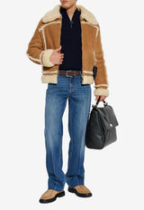 Dolce & Gabbana Half-Zip Wool Sweater Blue GXW45T JCVWY-B6712