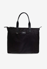 Dolce & Gabbana Adamo Logo Patch Tote Bag Black BM2375 AN421-8B956