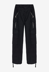 Dolce & Gabbana Utility Cargo Pants Black FTDC8T FU6VK-N0000