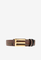 Etro Paisley Jacquard Belt Brown WP3D0003 AA067-N0000