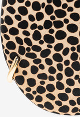 Tory Burch Pierced Calf Hair Shoulder Bag Beige 171561 0-960