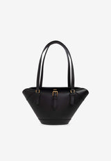 Dolce & Gabbana Capri Crow's Nest Calf Leather Tote Bag Black BB7815 AK274-80999