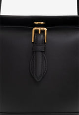 Dolce & Gabbana Capri Crow's Nest Calf Leather Tote Bag Black BB7815 AK274-80999