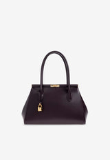 Dolce & Gabbana Medium Marlene Everyday Leather Handbag Burgundy BB7734 A3G19-8M073