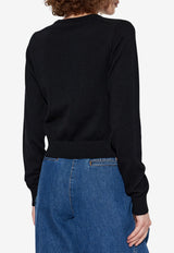 Dolce & Gabbana Cashmere Knit Cardigan Black FXVA3Z JDVC2-N0000
