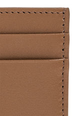 Dolce & Gabbana Logo Plaque Calfskin Cardholder Brown BI0330 A9S25-8Z093