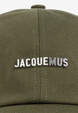 Jacquemus Classic Logo Cap Green ACU00670 AW00092-560