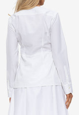 Jacquemus Tailored Waisted Shirt White SHW00547 AW00351-100
