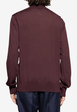 Dolce & Gabbana Cashmere Turtleneck Sweater Purple GXW05T JBW05-R2723