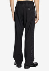 Dolce & Gabbana Structured Wool Canvas Pants Black GP14UT FURK8-N0000