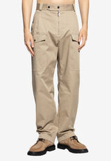 Dolce & Gabbana Loose-Fit Cargo Pants Beige GP135T FUFL3-M0208