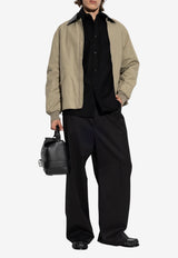 Givenchy Collared Utility Jacket Green BM01D X163R-250