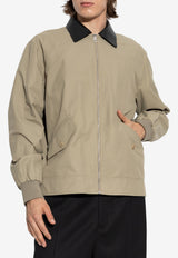 Givenchy Collared Utility Jacket Green BM01D X163R-250