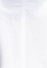 Jacquemus Flared A-line Midi Skirt White SKW00635 AW00648-100