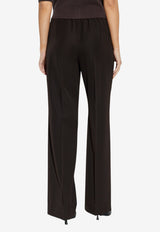 Dolce & Gabbana Wool Straight-Leg Pants Brown FTC6ZT FU2OW-M0682