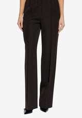 Dolce & Gabbana Wool Straight-Leg Pants Brown FTC6ZT FU2OW-M0682