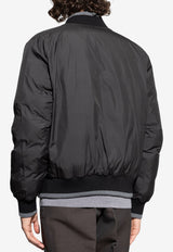 Dolce & Gabbana Reversible Padded Down Jacket Gray G9BSOT FU5YA-S8290
