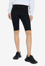 Dolce & Gabbana Elasticated Biker Shorts Black FTDAJT FUGRC-N0000