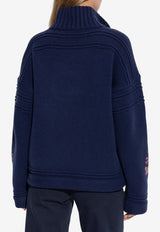 Etro Paisley Jacquard Wool Sweater Navy WRKE0326 AQ174-B0065