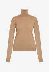 Dolce & Gabbana Cashmere Turtleneck Sweater Beige FXW42Z JBW0P-M0444