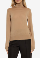 Dolce & Gabbana Cashmere Turtleneck Sweater Beige FXW42Z JBW0P-M0444