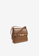 Dolce & Gabbana Marlene City Calfskin Crossbody Bag Brown BB7726 A3G19-8Z093