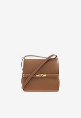 Dolce & Gabbana Marlene City Calfskin Crossbody Bag Brown BB7726 A3G19-8Z093