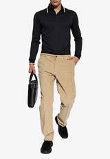 Dolce & Gabbana Straight-Leg Corduroy Pants Beige GP03JT G8NN7-M0131