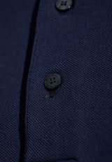 Etro Pique Polo T-shirt Navy MRMD0005 AJ264-B0387