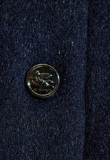 Etro Padded Cashmere Overshirt Navy MRBA0085 99TU2K3-B0065
