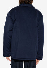Etro Padded Cashmere Overshirt Navy MRBA0085 99TU2K3-B0065