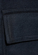 Etro Straight-Leg Cargo Pants Navy MRED0020 99TU2K0-B0339