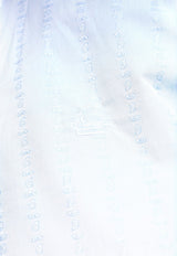 Etro Paisley Jacquard Long-Sleeved Shirt Light Blue MRIB0002 99TR579-B0665