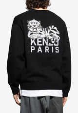 Kenzo Happy Tiger Cardigan Black FF65CA750 3LI-99J