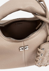 GANNI Mini Hobo Bag Beige A6978 5894-686