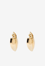 Givenchy Cocoon Statement Earrings Gold BF114 6F003-710